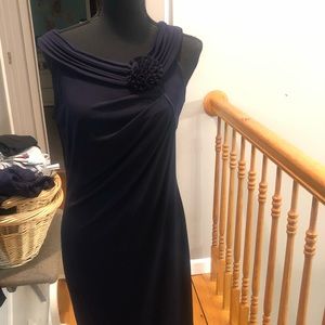 Navy Blue Cocktail Dress